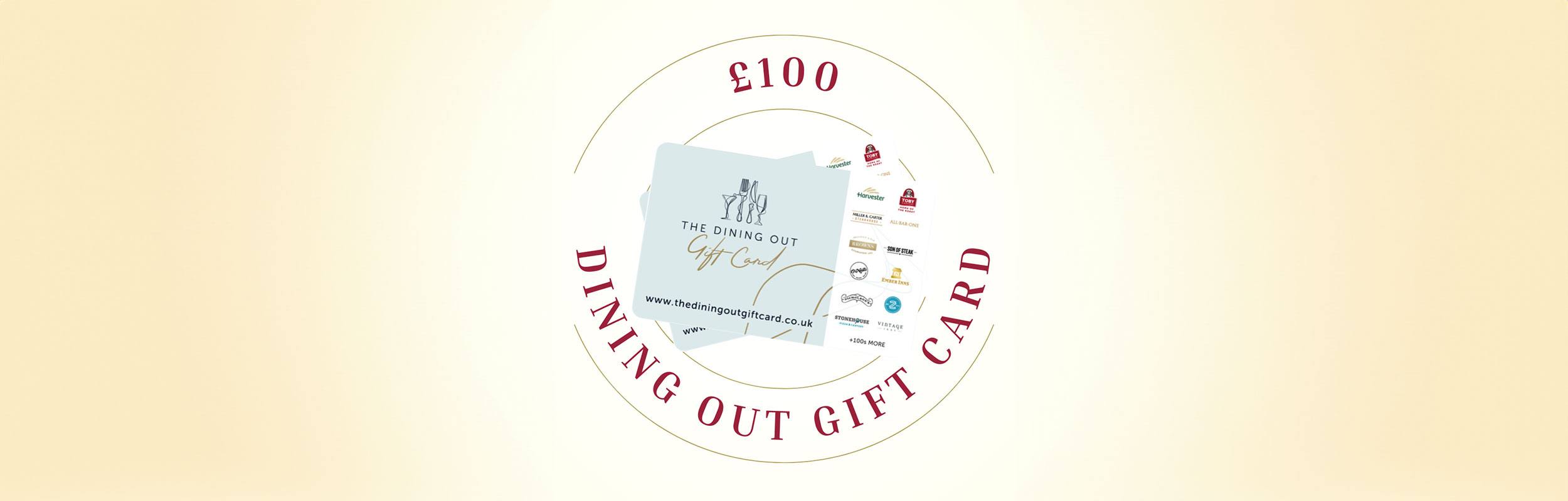 £100 Dining Out Gift Card