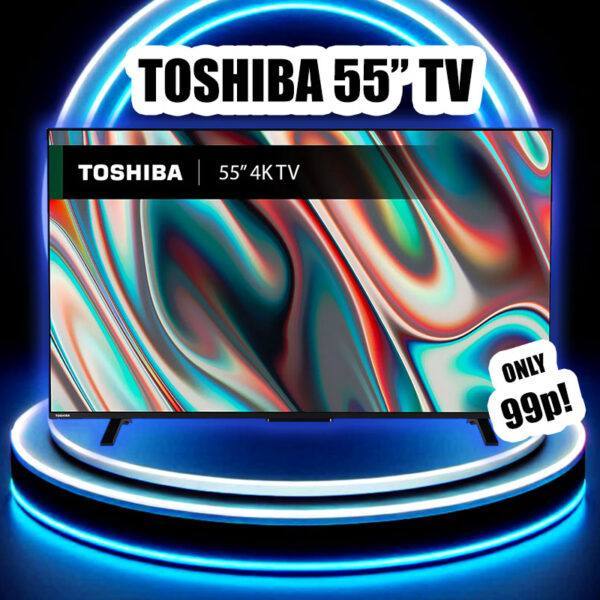Toshiba 55" 4K TV