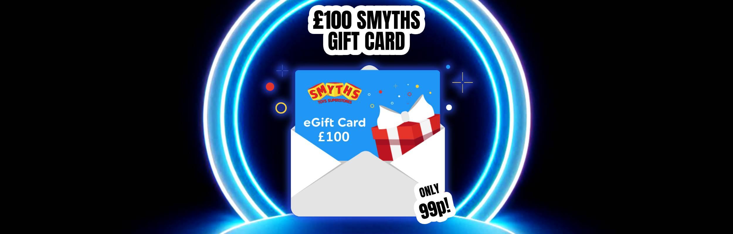 £100 Smyths Gift Card