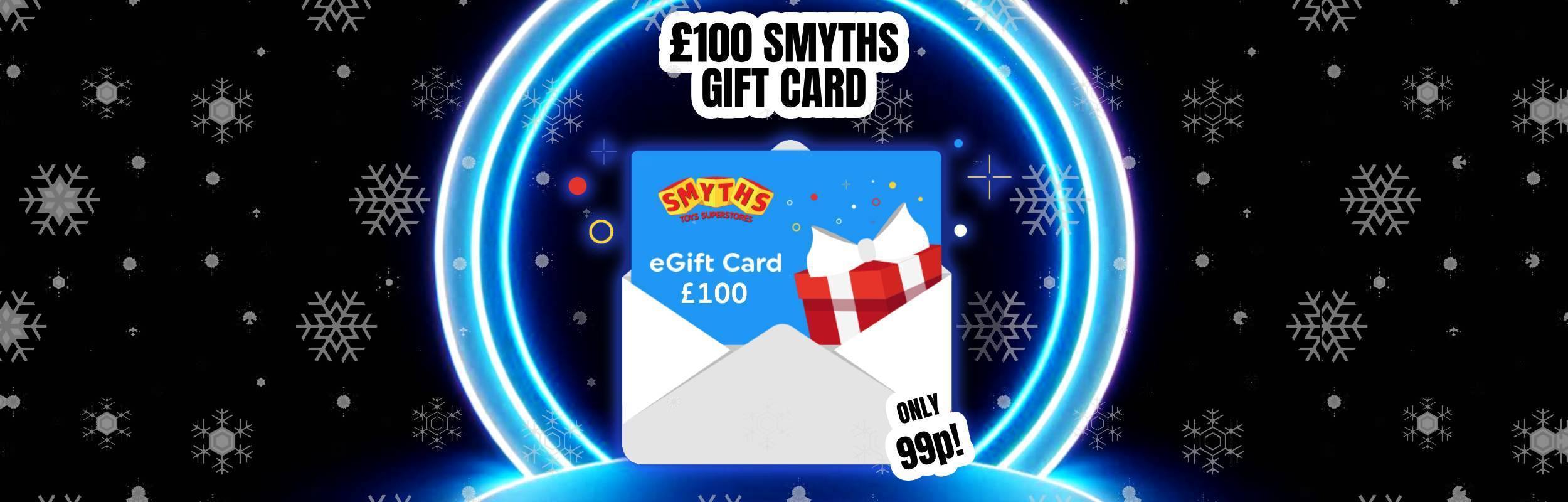 £100 Smyths Gift Card