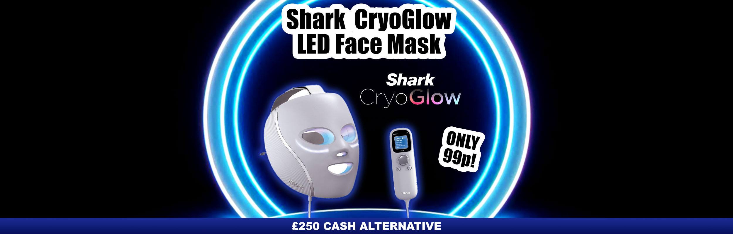 Shark CryoGlow LED Face Mask