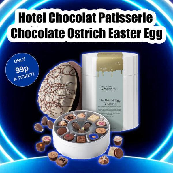 Hotel Chocolat Patisserie Chocolate Ostrich Easter Egg