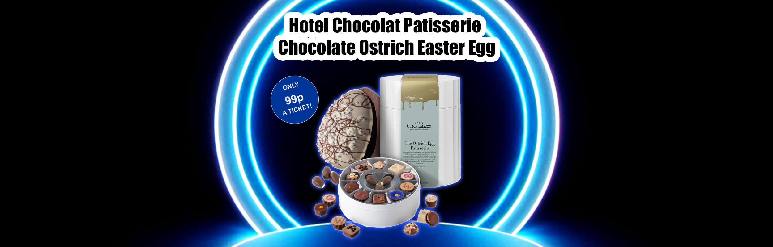 Hotel Chocolat Patisserie Chocolate Ostrich Easter Egg