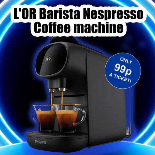 L'OR Barista Nespresso Coffee machine