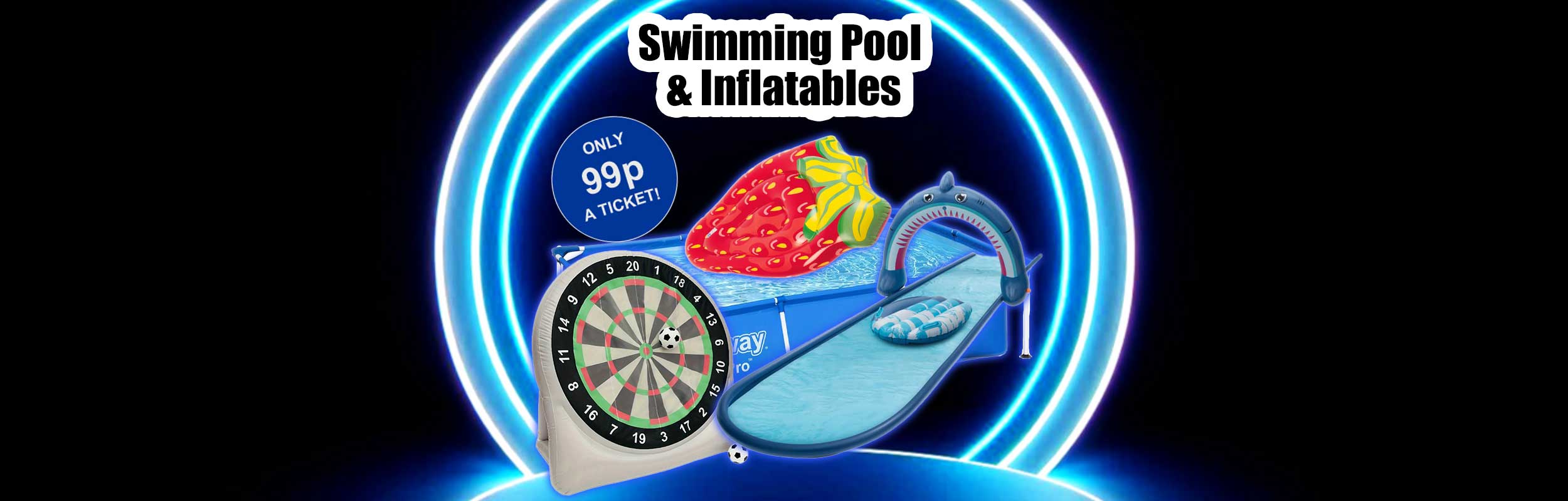 Bestway Steel Pro Swimming Pool and Inflatables