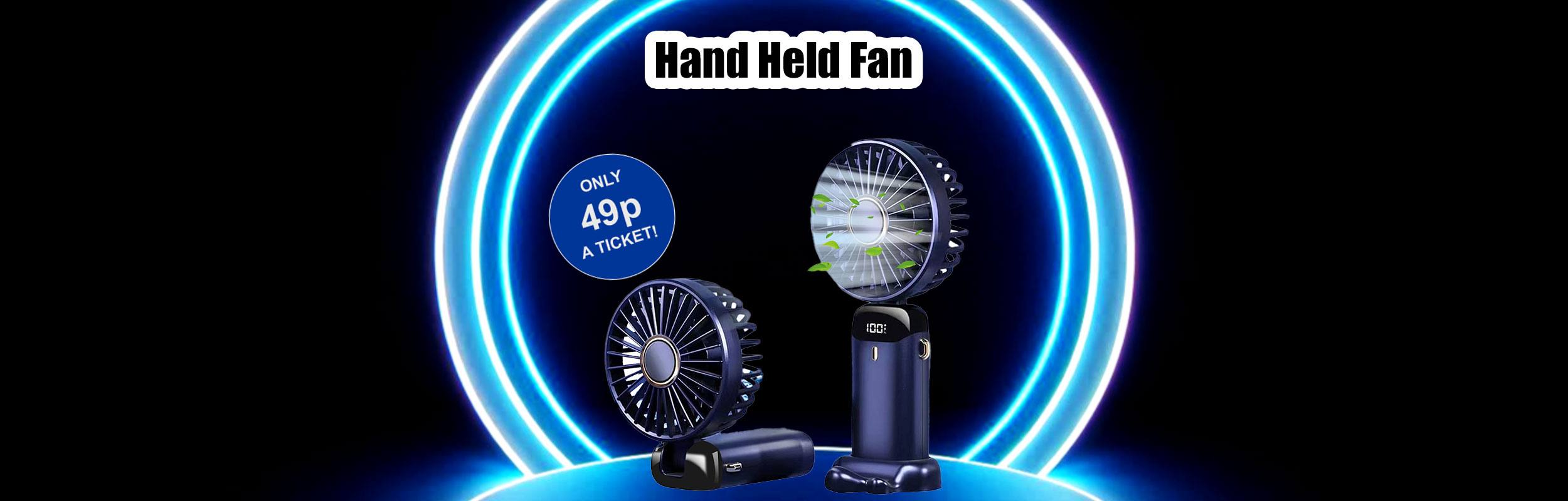 Hand held fan