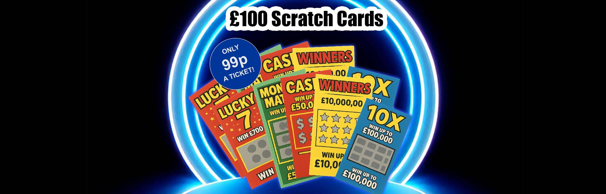 £100 Scratch Cards