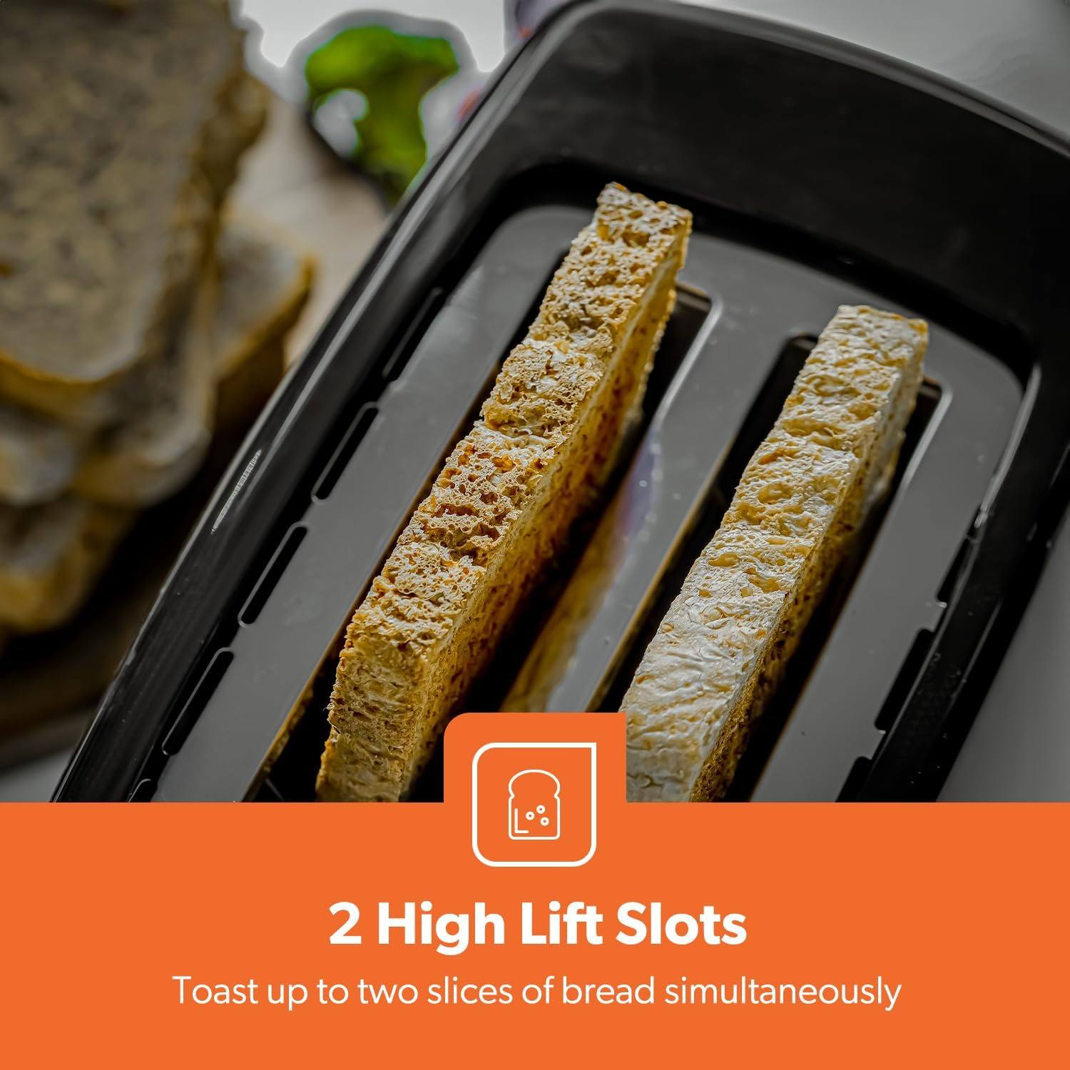 Geepas Toaster & Kettle Combo Set - Image 4