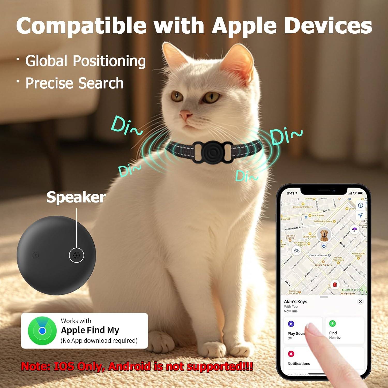 Cat & Dog Tracker Collar - Image 3