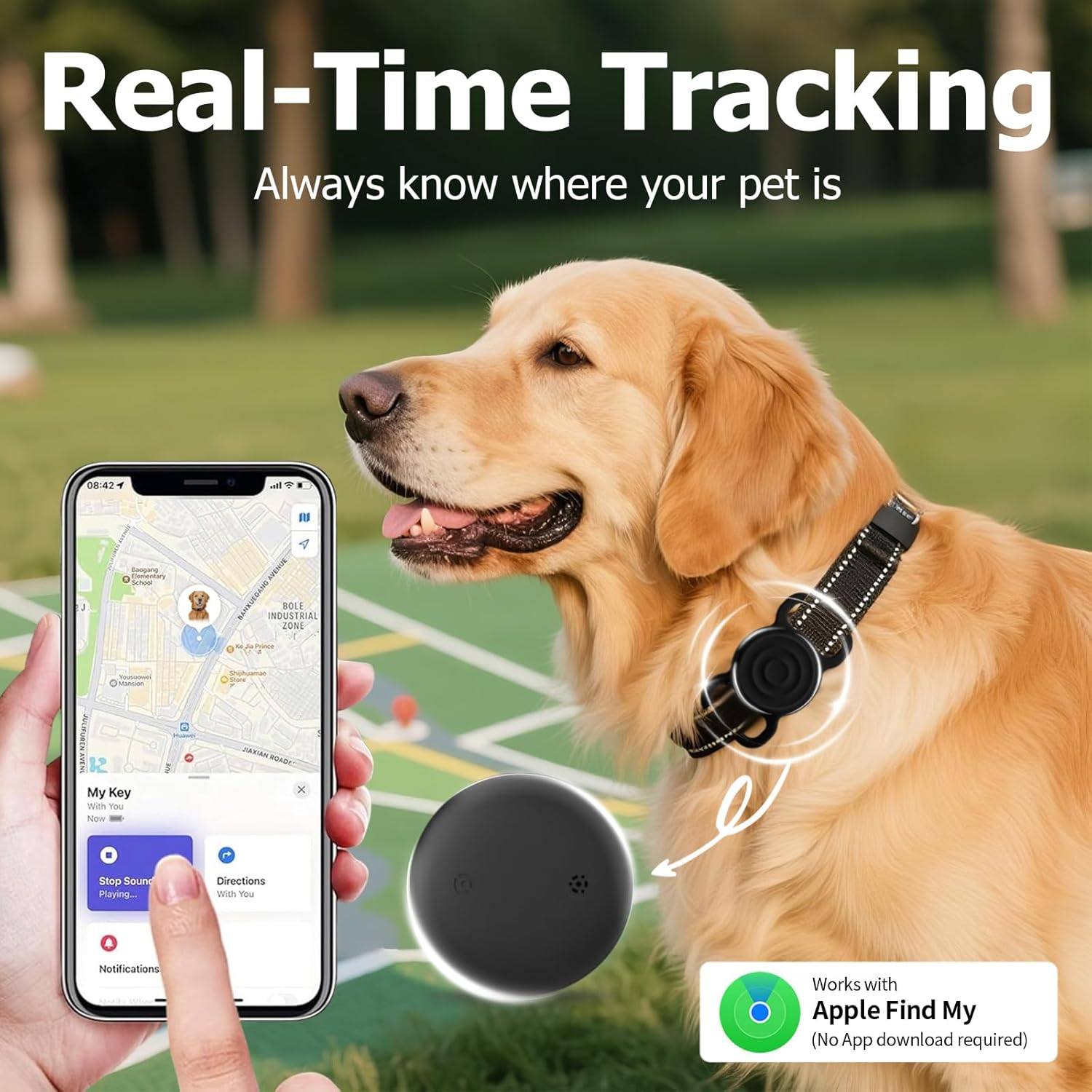 Cat & Dog Tracker Collar - Image 2
