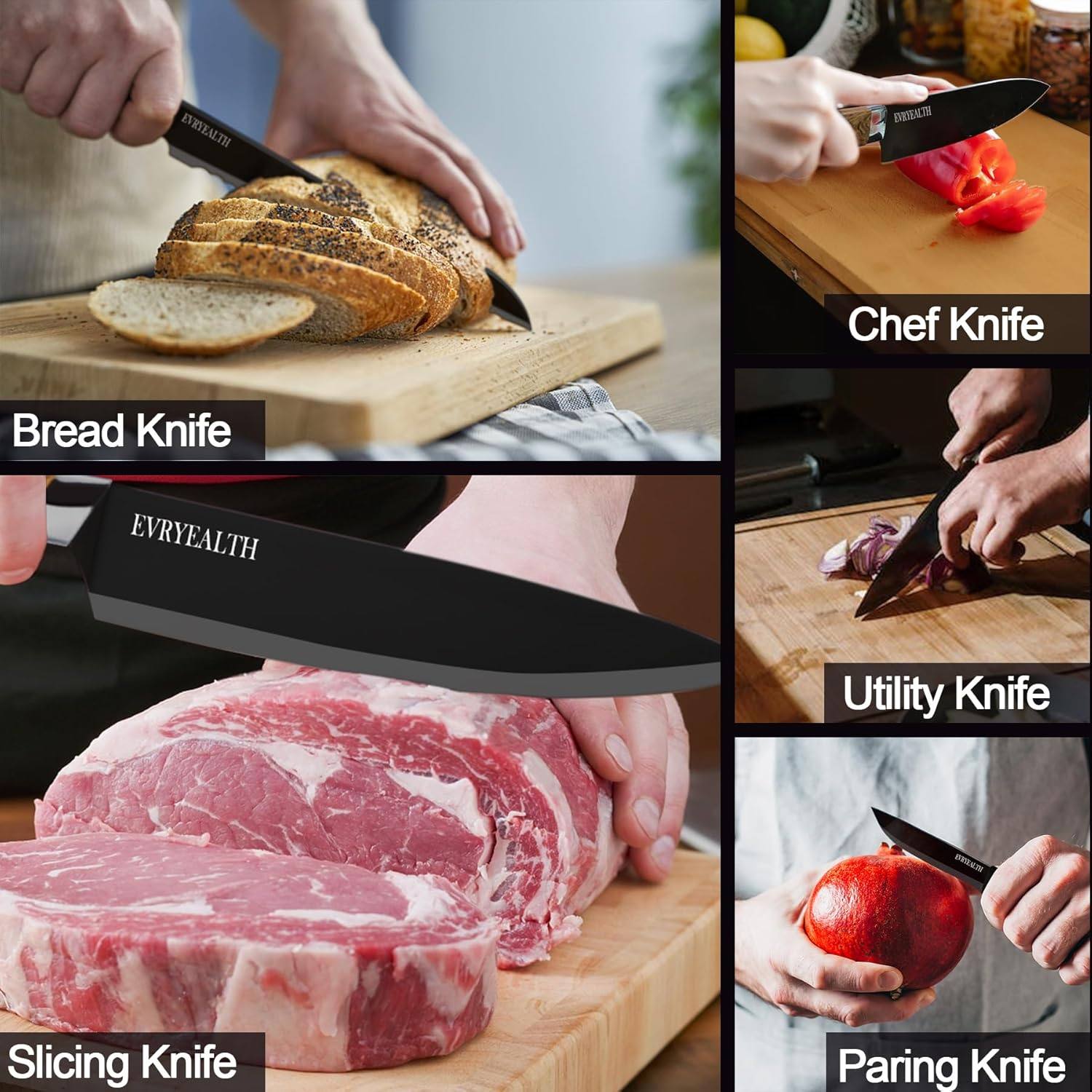 Kitchen Knife Set - Image 2