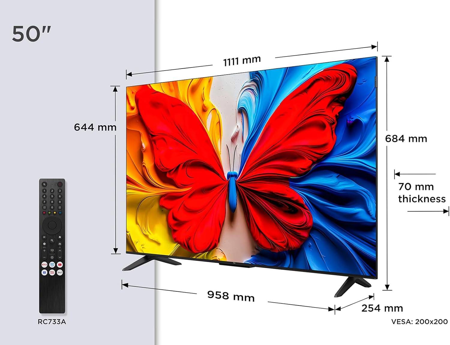 TCL 50" TV Soundbar & Sub - Image 8