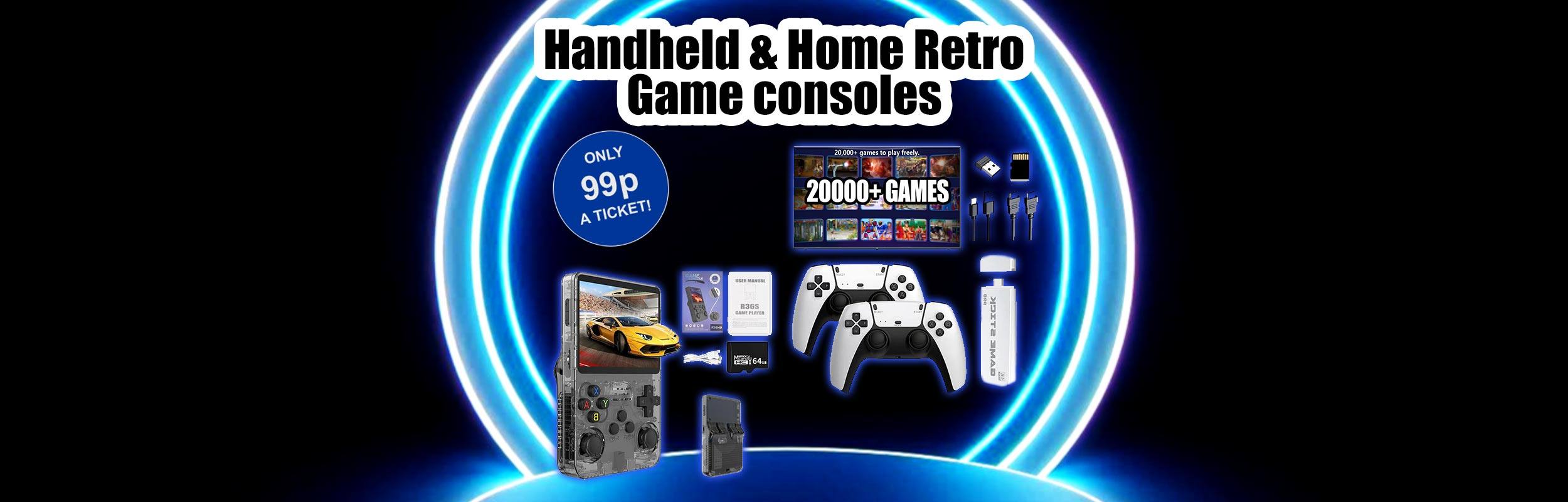 Handheld & Home Retro Game consoles