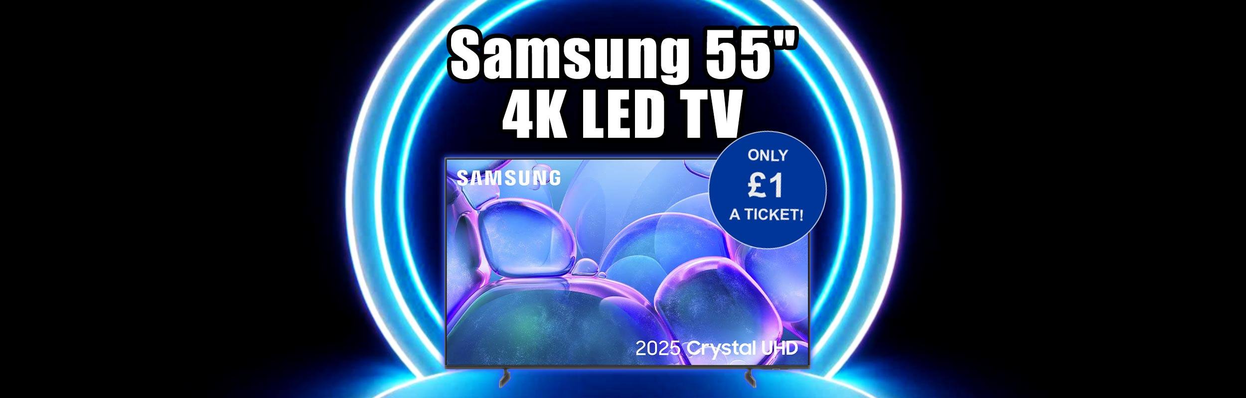 Samsung 55" 4K LED TV