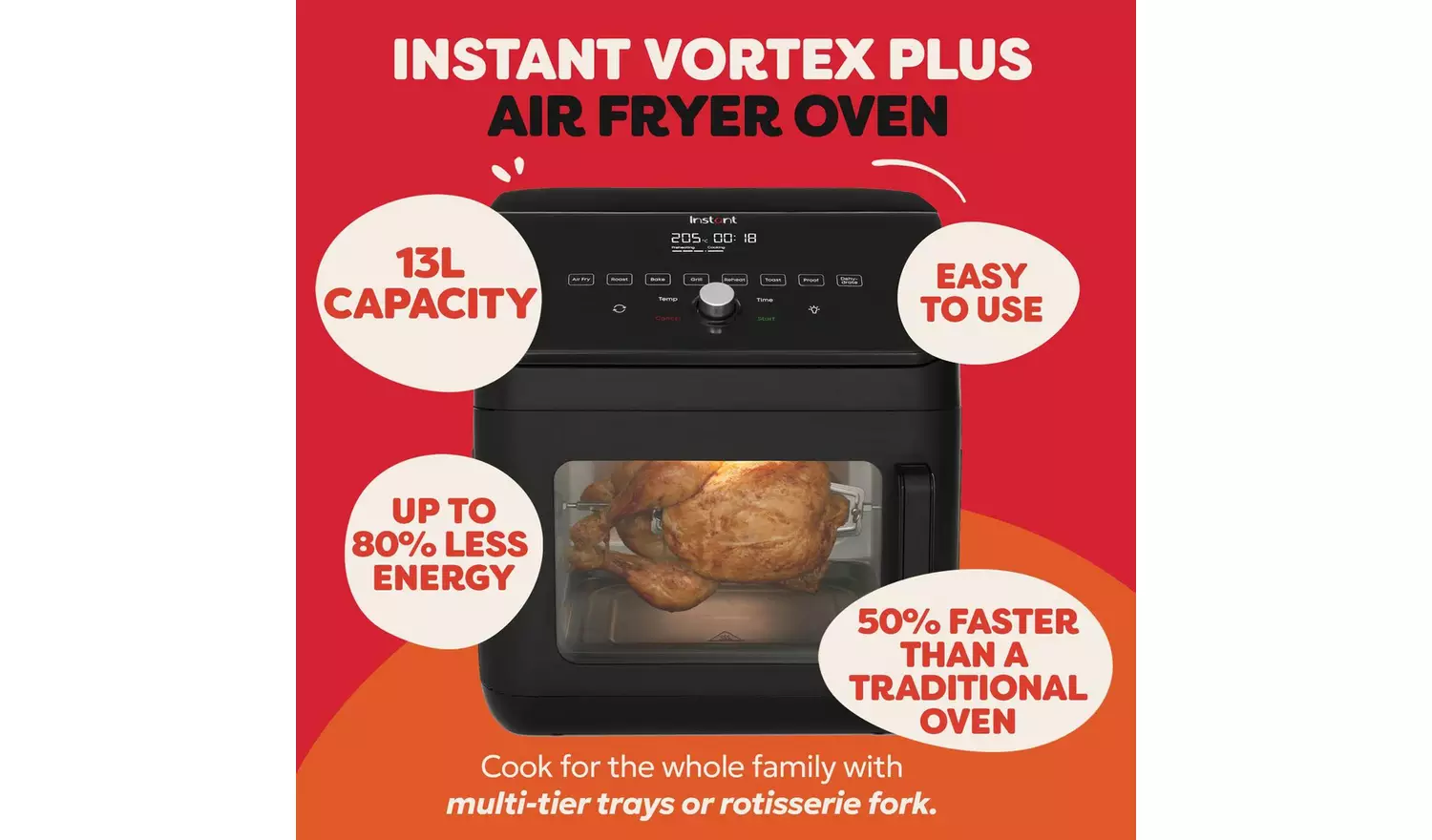 Instant Vortex Plus Air Fryer Oven - Image 6