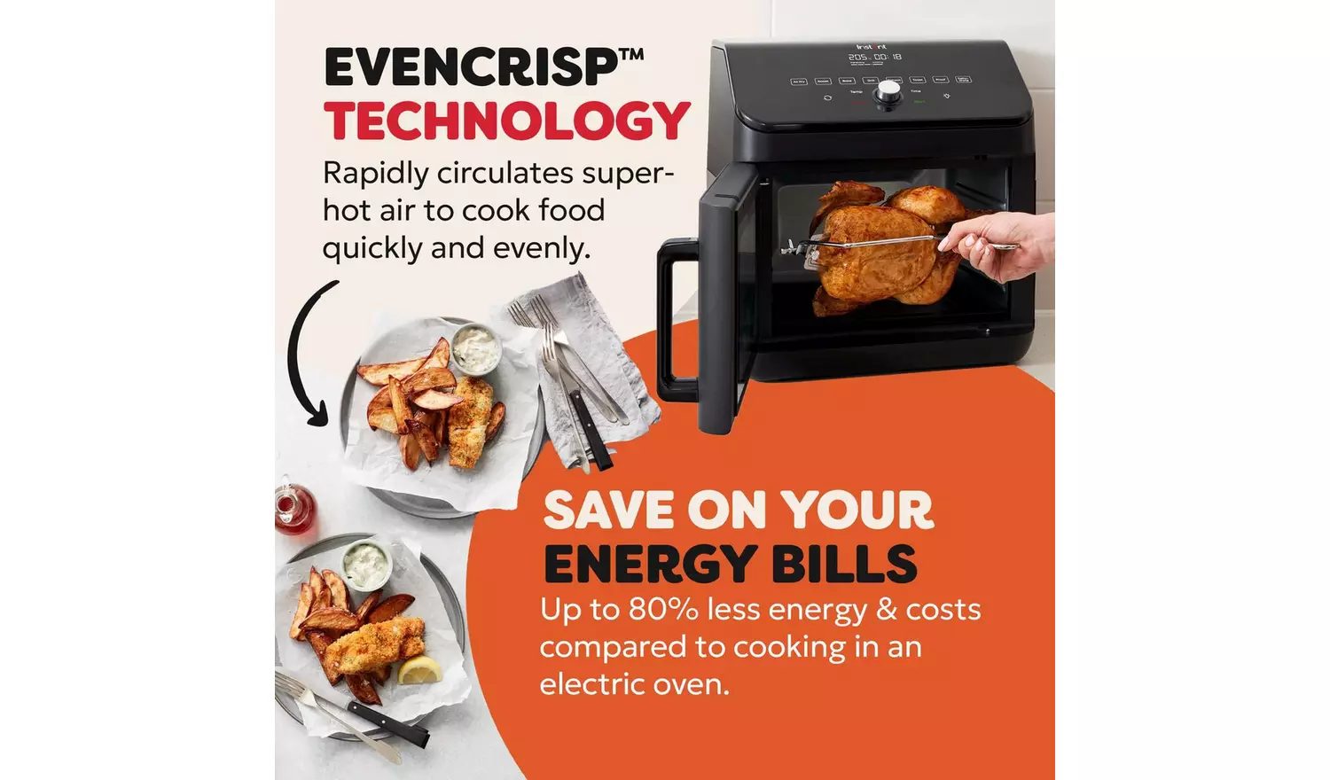 Instant Vortex Plus Air Fryer Oven - Image 4