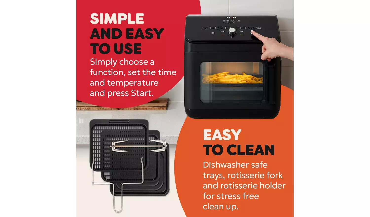 Instant Vortex Plus Air Fryer Oven - Image 2