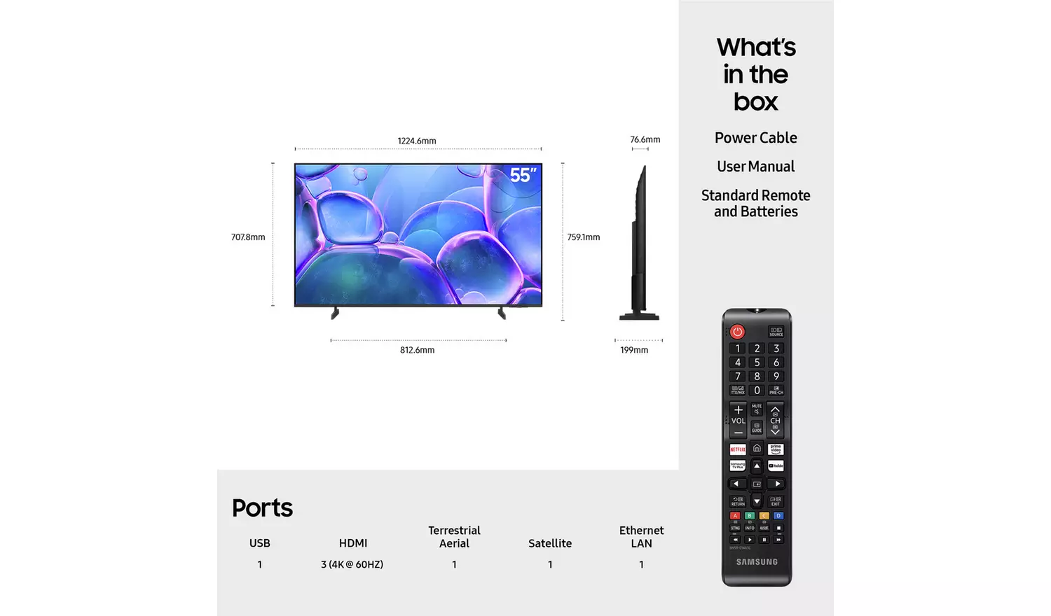 Samsung 55" 4K LED TV - Image 5