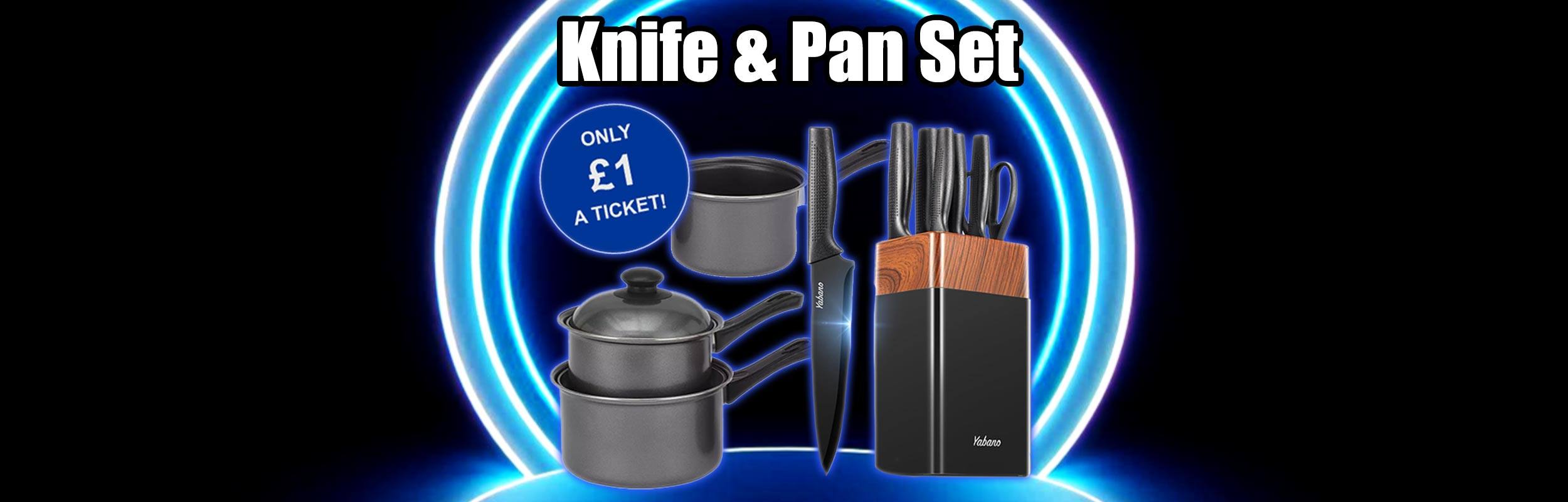 Pan and Knife set
