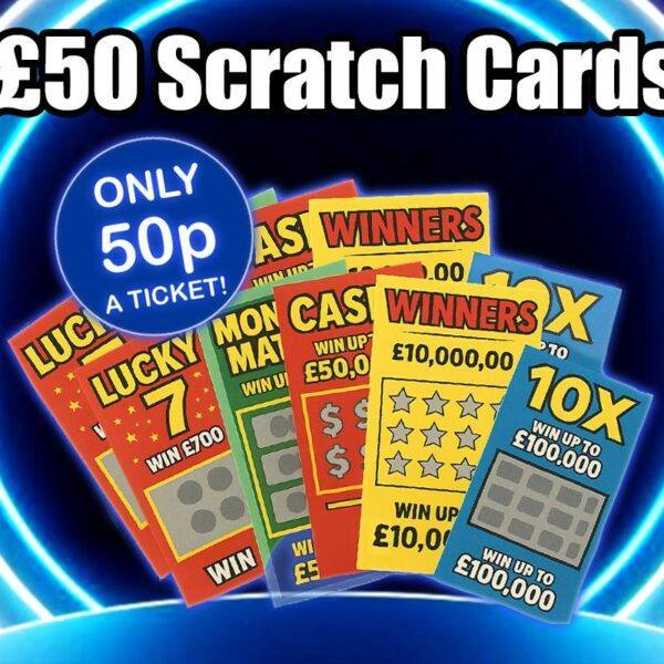 £50 Scratch cards