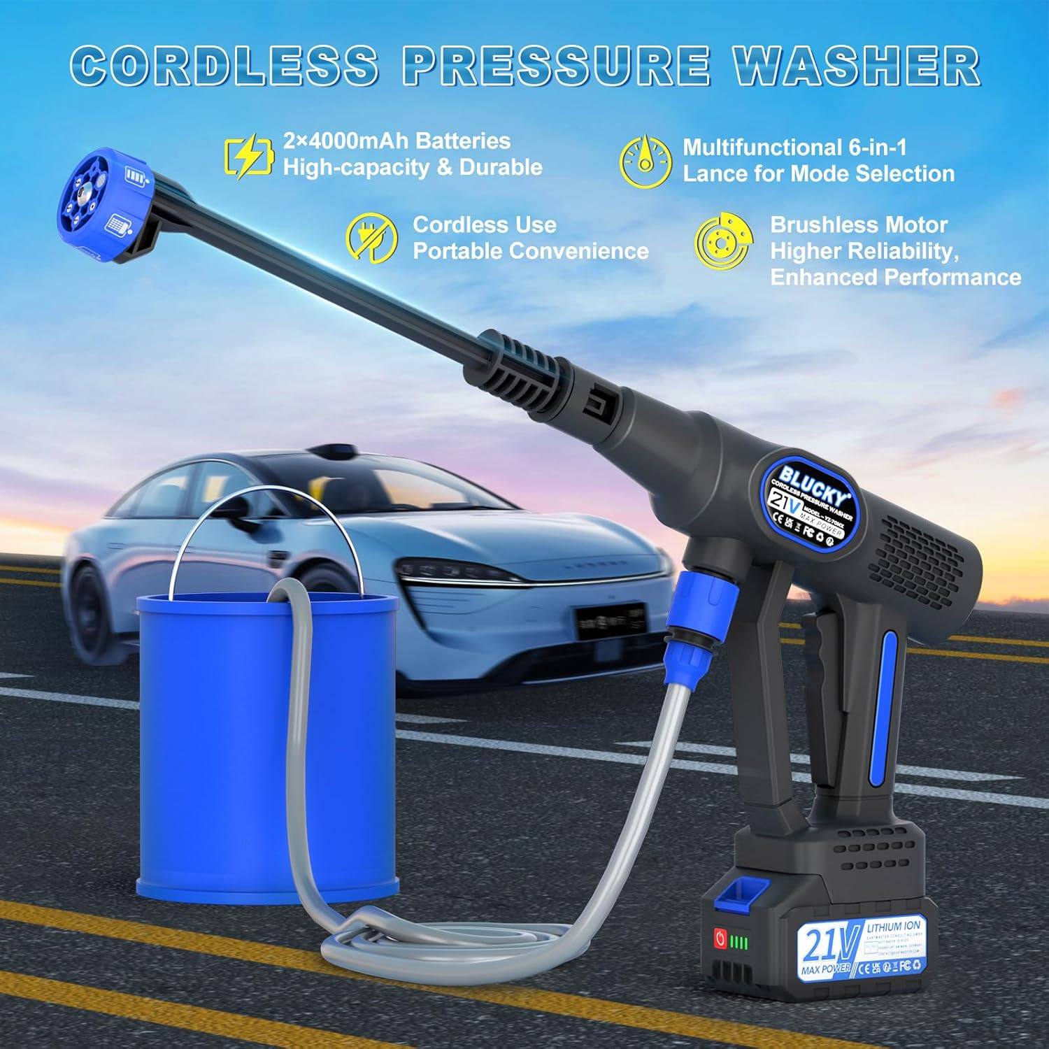 Cordless Pressure Washer - Image 9