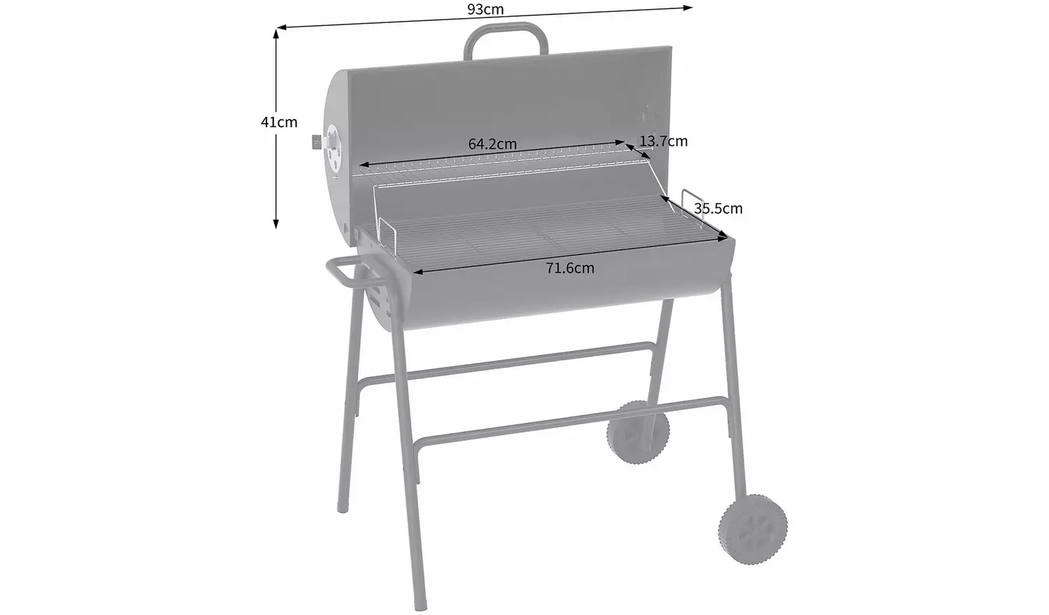 Drum Charcoal BBQ - Image 4