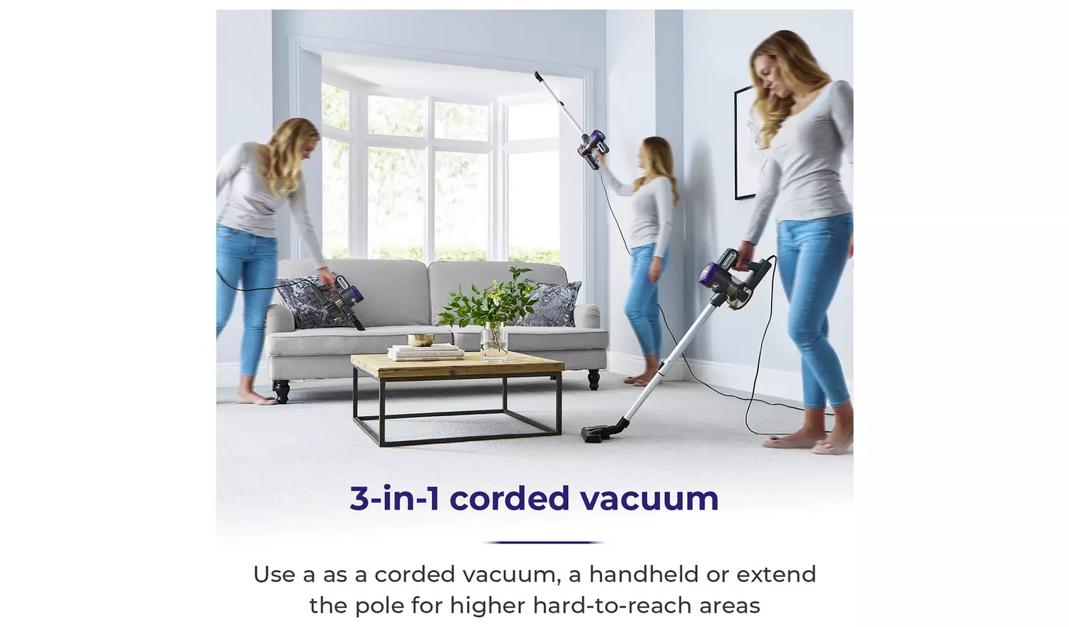 Tower 3-in-1 Corded Vacuum Cleaner - Image 7