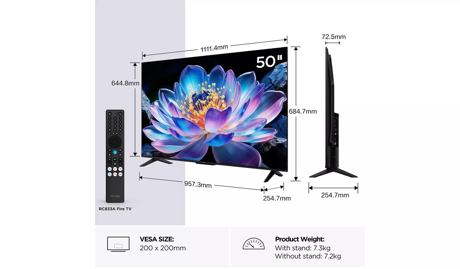 TCL 50 Inch 4K Freely TV - Image 2