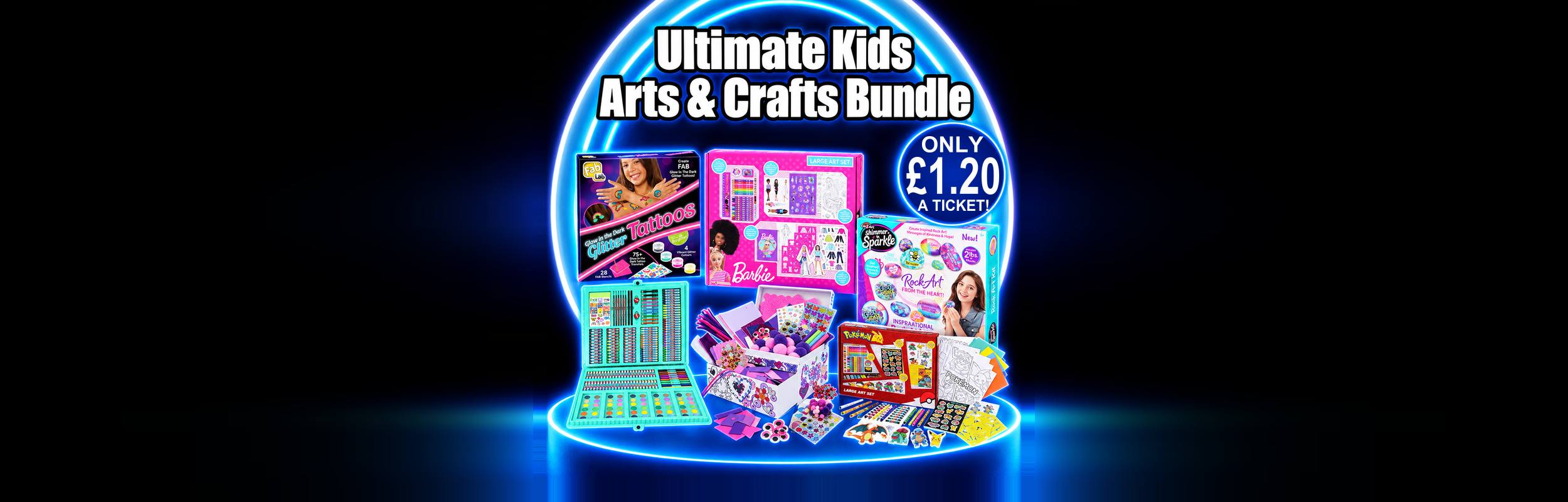 Ultimate Kids Arts & Crafts Bundle