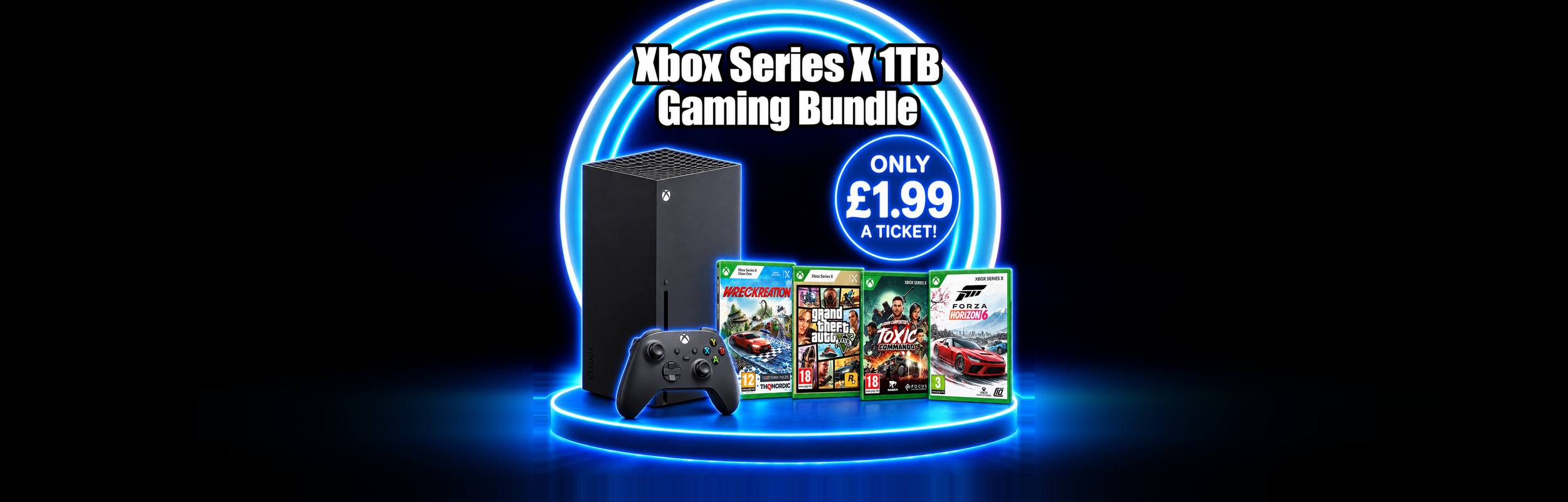 Xbox Series X 1TB Gaming Bundle